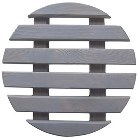 Дървена подвижна стойка за саксии ø 29 cm (височина 8 cm) Indoor – Esschert Design