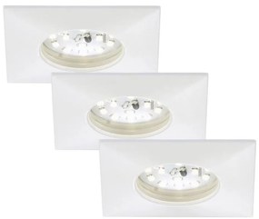 Briloner 7205-036 - К-кт 3x LED Лампа за окачен таван ATTACH LED/5W/230V IP44 бял