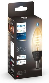 Smart крушка с нажежаема жичка E14, 5 W White ambiance – Philips Hue