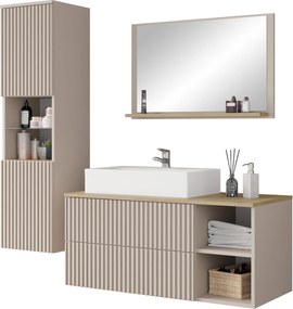 Σετ μπάνιου Kertos Ryfle II-Beige