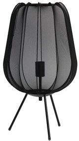 Черна настолна лампа (височина 60 cm) Plumeria - Light &amp; Living