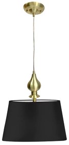 Висяща лампа в черно-златист цвят ø 35 cm Prima Gold - Candellux Lighting