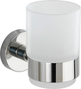 Бяла стенна чаша за четки за зъби Uno Bosio - Wenko