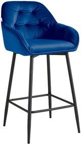 Бар стол Sandra-Синьо (2) парчета