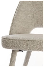 Светлосив трапезен стол Djeslin – Light &amp; Living