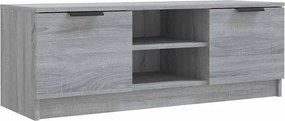 817133 vidaXL ТВ шкаф, сив сонома, 102x35x36,5 см, инженерно дърво