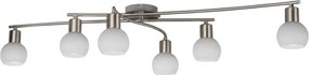 Eglo 55449 - LED точково осветително тяло 6xE14/4W/230V матов хром