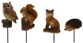 Градински свещи в комплект 4 бр. от полирезин Forest – Esschert Design