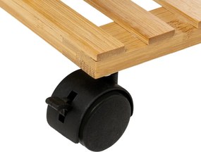 Етажерка на колела 5five Natureo, 4 нива - Черен