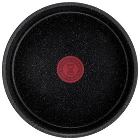 Алуминиеви гърнета в комплект 3 бр. с незалепващо покритие/с подвижна дръжка подходящи за индукционен котлон INGENIO Black stone L3998902 – Tefal