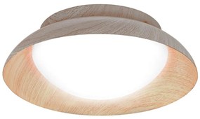 Osram - Таванно осветително тяло ORBIS MILAN 2xE27/10W/230V диам. 30,5 cm дървесен декор