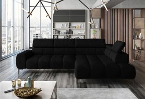 Ъглов диван Pallase-Right-Black