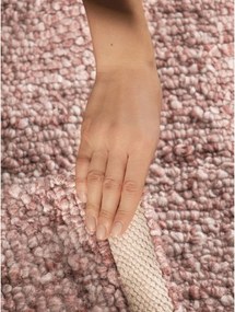 Сиво-розова ръчно изработена пътека от букле 80x200 cm Notting Hill Portobello – Ted Baker