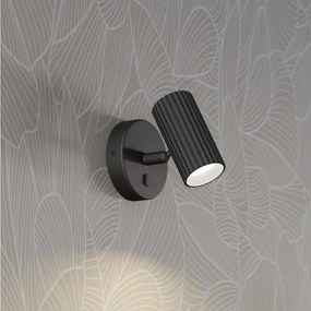 Eglo 902031 - Стенно спот осветително тяло PORTILLO 1xGU10/5W/230V черно