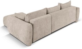 Бежов ъглов диван (десен ъгъл) Matera - Cosmopolitan Design