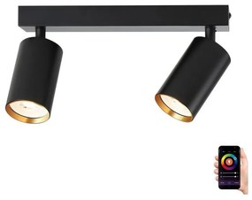 Immax NEO 07263Z - LED RGB+CCT Димируема лампа NEO PUNTO 2xGU10/4,8W/230V