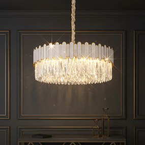 Лампа APP1747-8CP 60 cm Gold