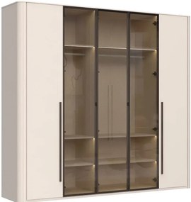 Гардероб Dutchess петкрил 3 стъкло