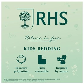 Розово двойно детско спално бельо 200x200 cm Butterfly Garden – RHS