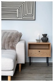 Декоративна възглавница от изкуствена кожа 45x45 cm Galena – House Nordic