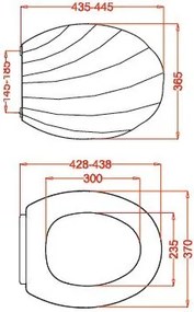 Капак за тоалетна Japar Atlantis