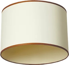 Плафон ХОЛИДЕЙ, ø300, крем, абажур Текстинел Крем-2, 1xE27