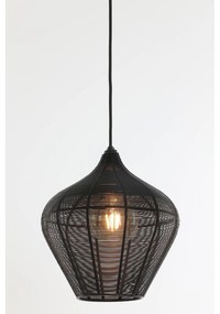 Черна лампа за таван ø 27 cm Alvaro - Light &amp; Living