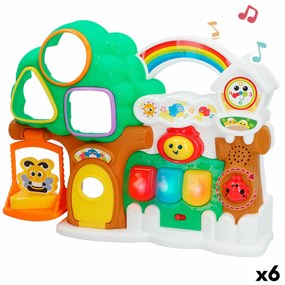 Интерактивна Играчка за Бебе Winfun Къща 32 x 24,5 x 7 cm (6 броя)