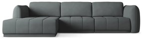Тъмносив ъглов диван (ляв ъгъл) Hoku – Makamii