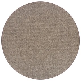 Кафяв кръгъл килим ø 160 cm Bono™ - Narma