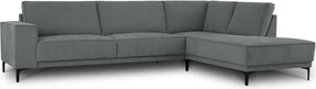 Тъмносив ъглов диван (десен ъгъл) Copenhagen – Scandic