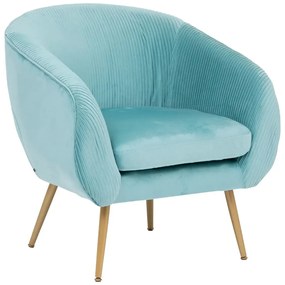 Кресло atmosphera Solaro, Велур - Светлосин