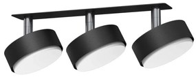 Brosline 3262 - Вградено точково осветително тяло DROP 3xGX53/9W/230V черно