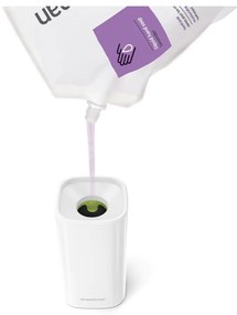 Дозатор за сапун от бяла стомана 295 ml Pulse - simplehuman