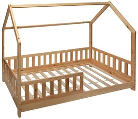 Детско легло Монтесори Аtmosphera Bosco, 90x190 см, MDF