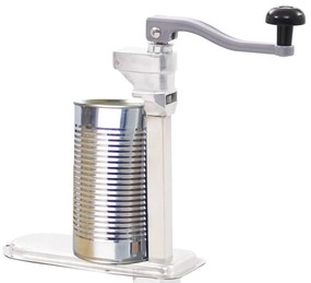 Отварачка за консерви, сребриста, 70 см, алуминий и инокс