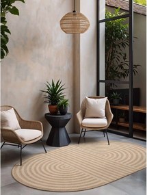 Кремав/в естествен цвят килим за открито и закрито 160x230 cm Haringey Woodfield – Ted Baker