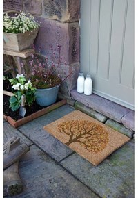 Изтривалка от кокосови влакна 40x60 cm Autumnal Tree of Life – Artsy Doormats