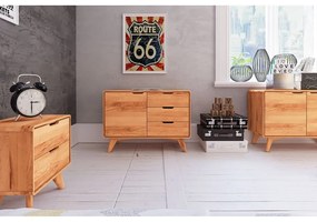 Нощно шкафче от букова дървесина Greg - The Beds