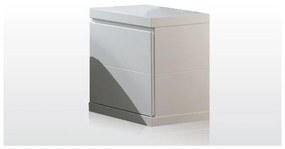 Бяло нощно шкафче Бяло, широчина 44 cm Lara - Vipack