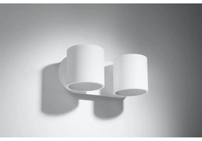 Бяла стенна лампа Solux Roda - Nice Lamps