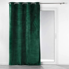 Зелена завеса от рипсено кадифе 140x260 cm Casual – douceur d'intérieur