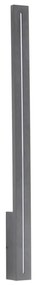 LED Екстериорен аплик LINEA LED/12W/230V IP65 61 см антрацит