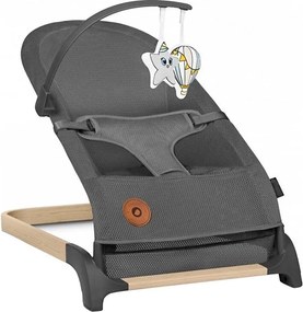 Lionelo - Детска люлка JUNE сива