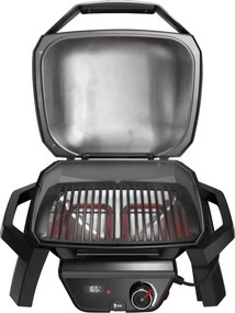 Електрическо барбекю Weber Grill Pulse 1000 81010079, 1800W, 300°C, LED дисплей, iGrill, Черен/инокс