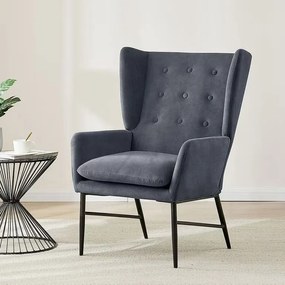 Фотьойл Havana-Тъмно сиво