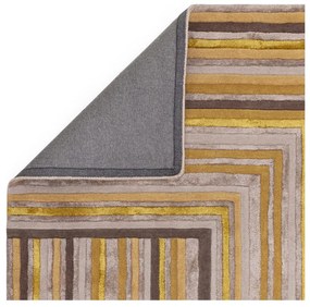 Жълт вълнен килим в цвят охра 200x300 cm Network Gold - Asiatic Carpets