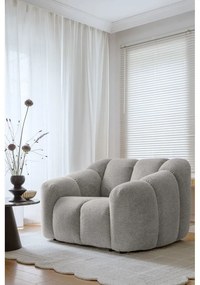 Светлосиво кресло Shell – Miuform