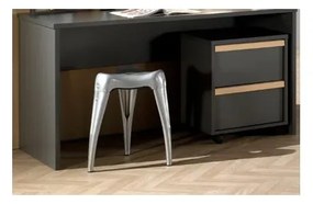 Тъмносиво детско шкафче 48x60 cm London – Vipack