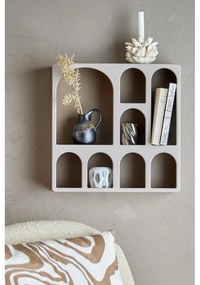 Сиво-бежов на няколко нива стенен рафт 48 cm Graphia – Bloomingville